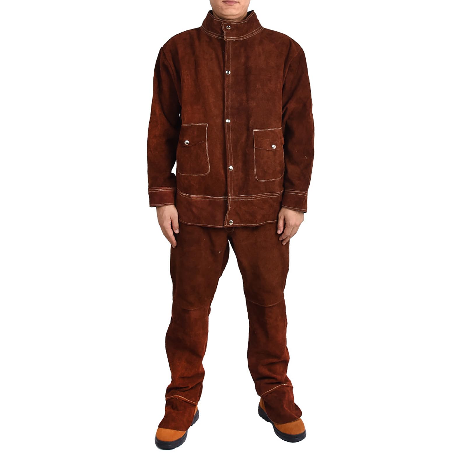 Schweißerjacke aus Rindsleder