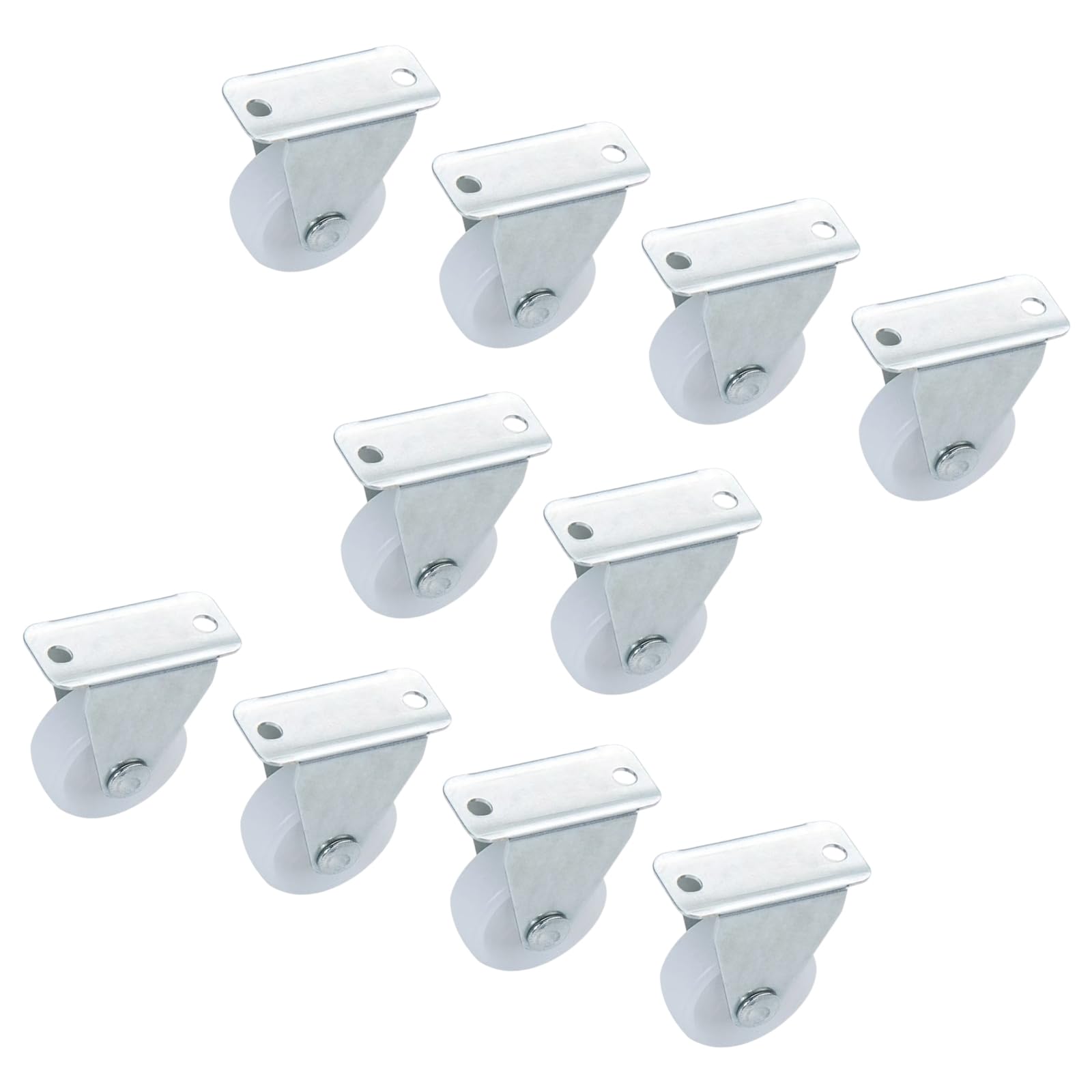 Type Furniture Casters Quiet Rolling Brasses Casters Universals for Chairs Tables Storage Box and More Smooth