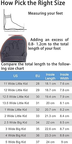 Miniatura 7 de WHITIN Zapatos descalzos anchos para niños pequeños y grandes Zapatillas minimalistas para niños y niñas Splay naturalmente Ligero