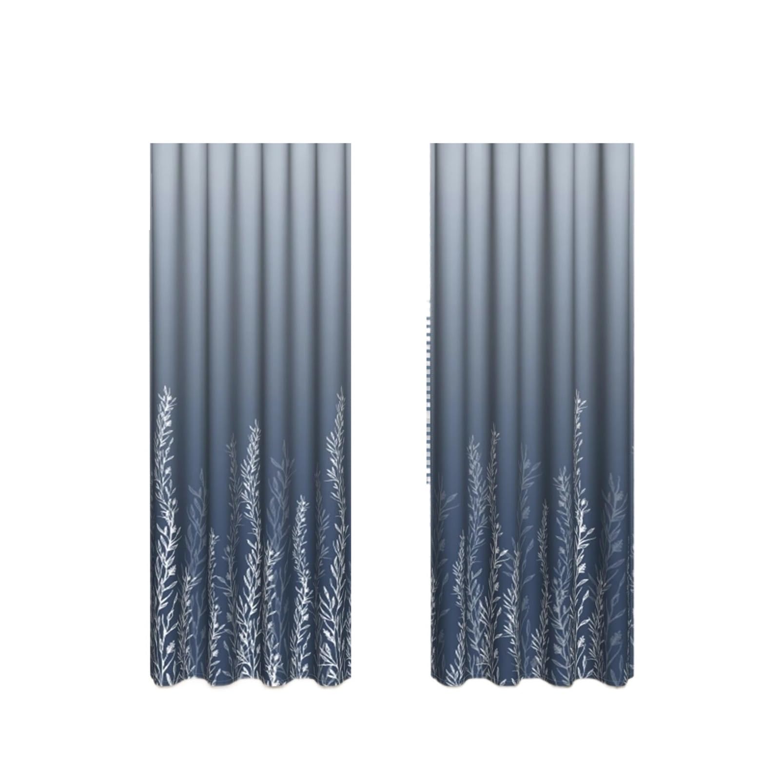 Rideaux occultants pour salon et chambre 2 pièces avec isolation thermique
