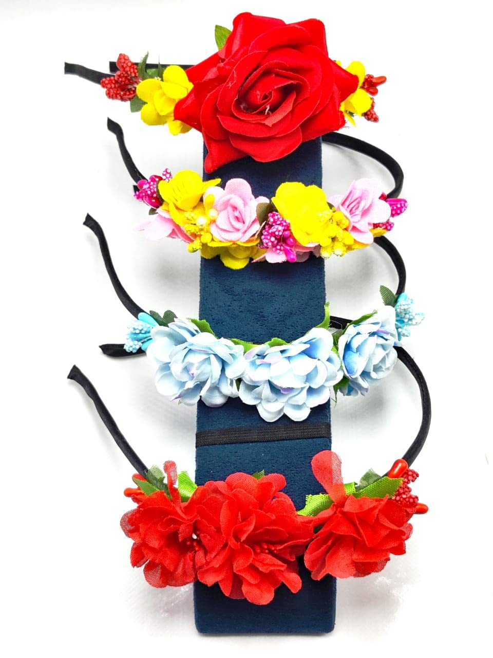 Mangalamcrafts Combo of 4 Flower Hair Band/Headband for Baby Girls Children Hairband for Birthday/Wedding Party Function etc (2-7years) (B0B8PFY72C) Amazon Price History, Amazon Price Tracker