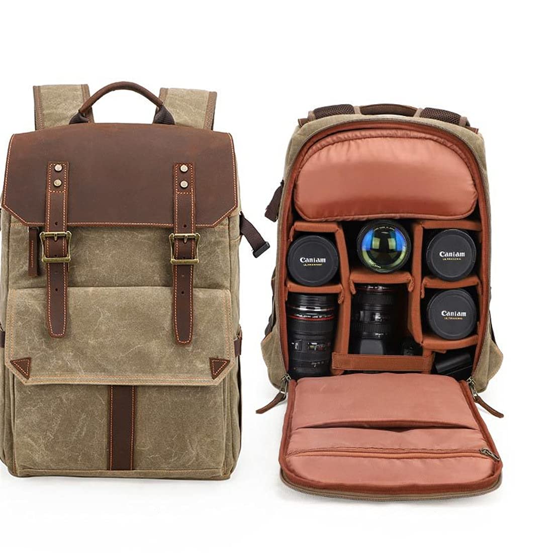 Camera Plecak, Unisex Wodoodporna sprzęt fotografia Gears Torba Case Do DSLR/SLR Soczewka Soczewki Tripod, Case Case Kompatybilny Dla Fotografa,Dark gray