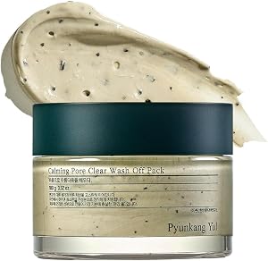 [PKY] Pyunkang Yul Calming Pore Clear Wash Off Pack for Refreshing&Soothing Self Care, Comfortable Pore Care with Calming Ingredients, Zero-Irritation, Korean Skincare (3.52 Fl. Oz, 100g)