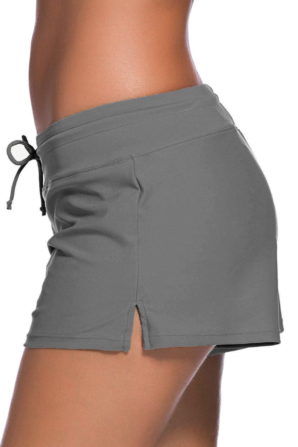 Donna Pantaloni da Nuoto Gonna, Gonna con Pantaloncino da Nuoto Pantaloni Costumi da Bagno Gonna Sportiva con Slip Mare