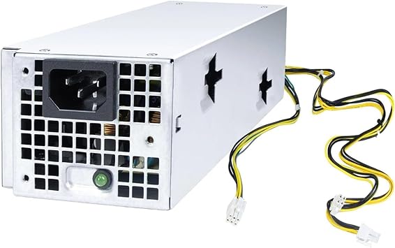 200W Power Supply L200EBS-01 for Dell for OPTIPLEX 3060 3050 5050 7050 3080 5080 7080 Replacement for 5TVM5 H200EBS-01 Quiet Cooling with Overload Protection