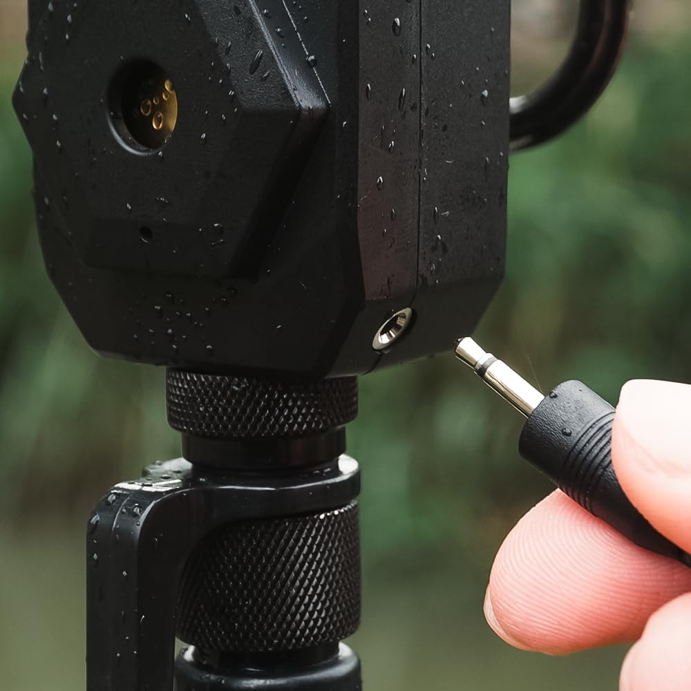 Hirisi Tackle Kit d'alarme sans fil pour pêche à la carpe - Indicateur de touche étanche - Équipement de pêche à la carpe