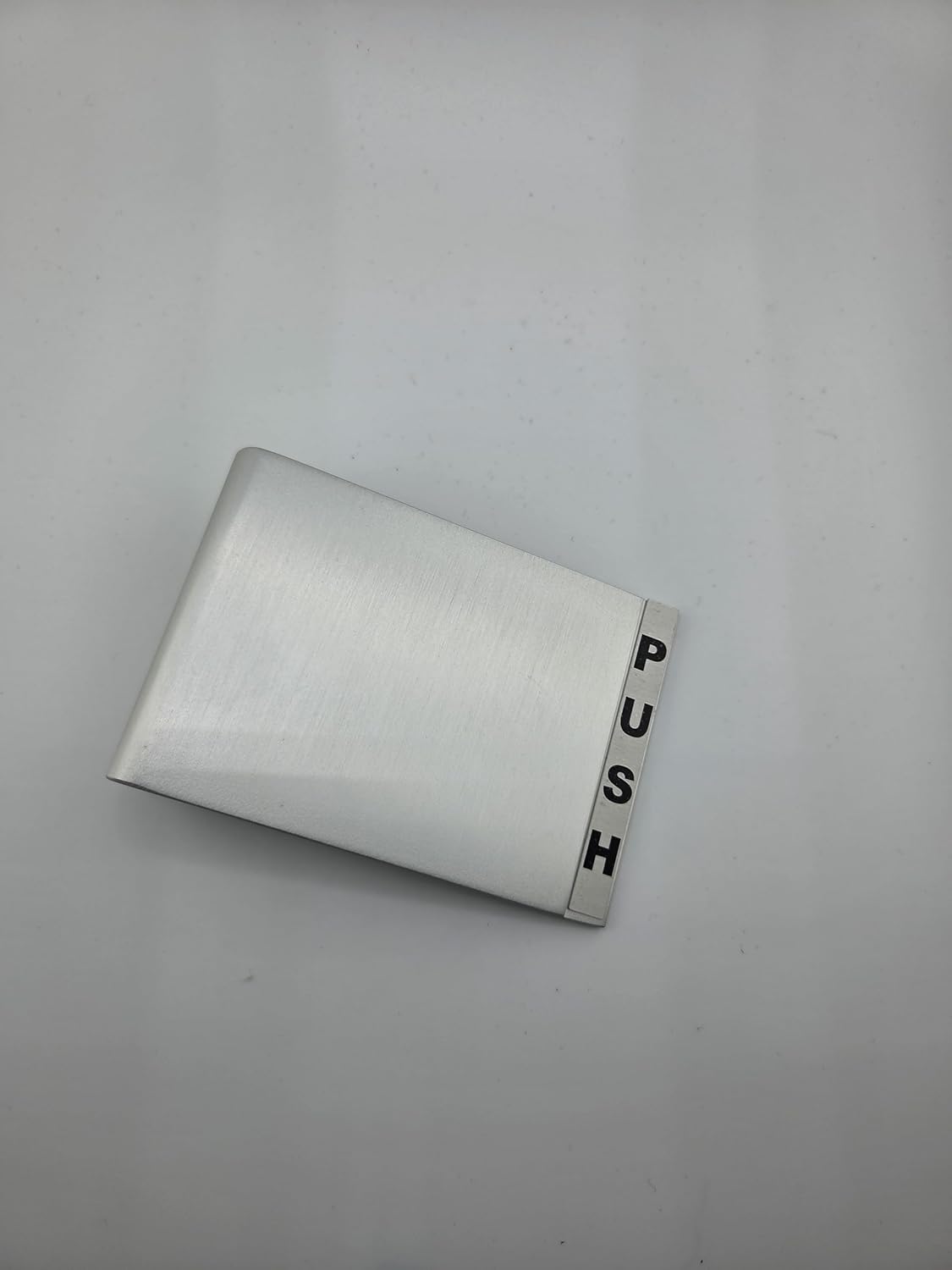 Pacific Doorware Adams Rite Style Push Paddle Handle for Adams Rite Storefront Doors, Exit Push Padle Door Handle, Polished, Large 6"x4.5" Durable Handle (Right Hand, Aluminum Silver)