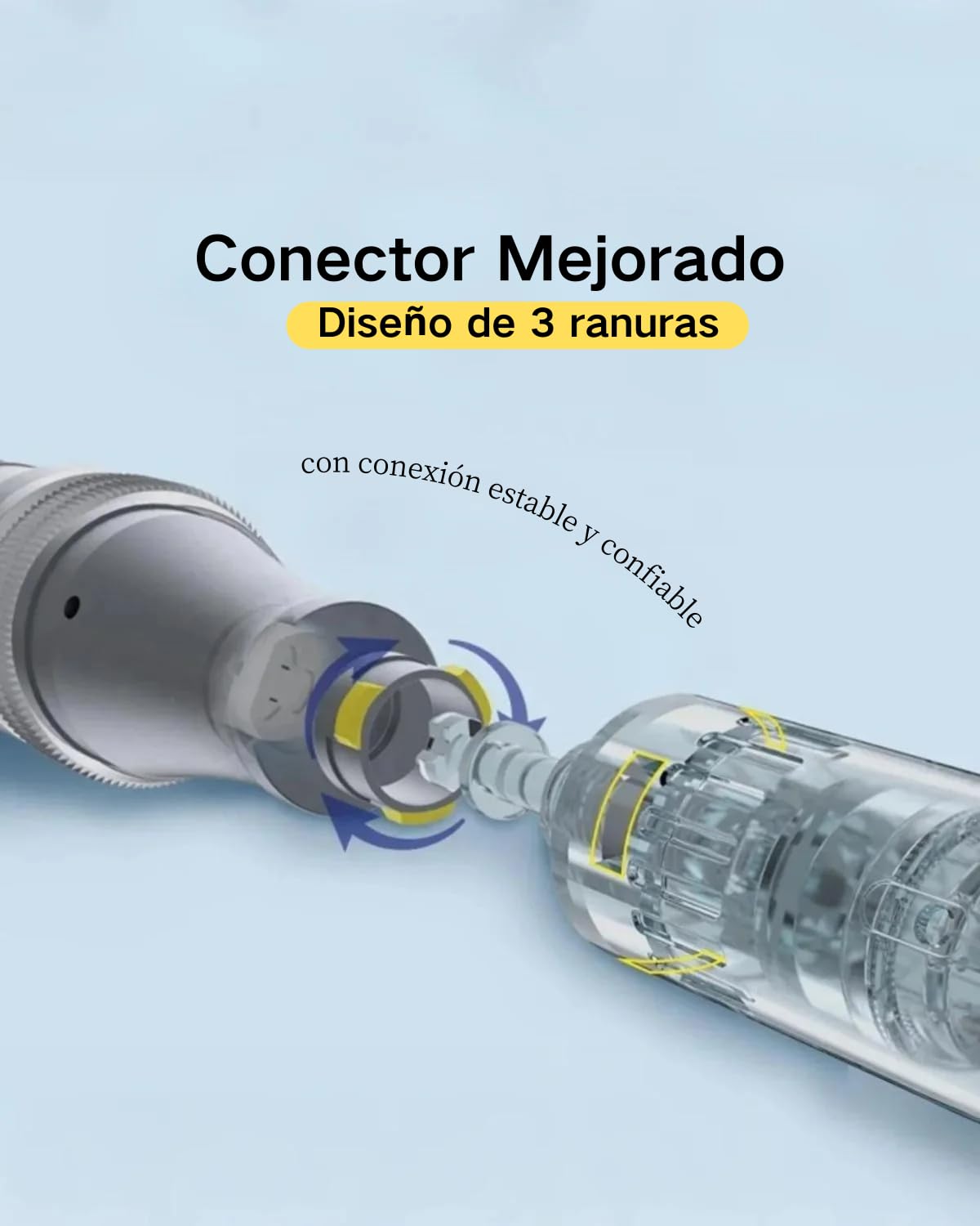 Dr.Pen Ultima M8 Microneedling Pen, Eléctrica Microneedling Pen, Uso con Cable o Inalámbrico, con 10 Cartuchos