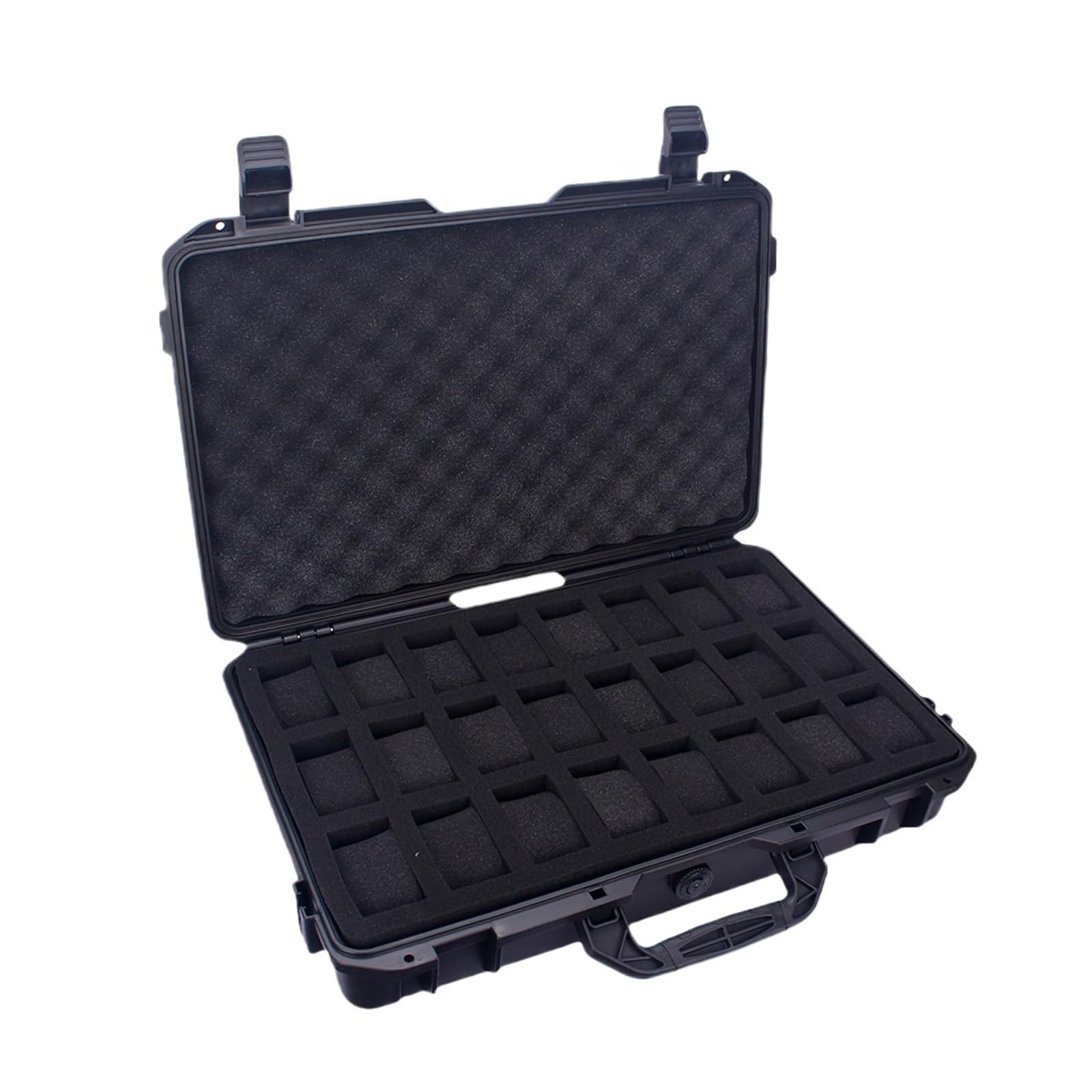 FVDZRFIE Watch Box 24 Slot Plastic Watch Case Portable Waterproof Watch Case Is Used To Store Watches Tool Box
