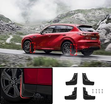 Mazda CX-60 CX60 KH Series Mud Guards Fender Mud Flaps Protector 4P