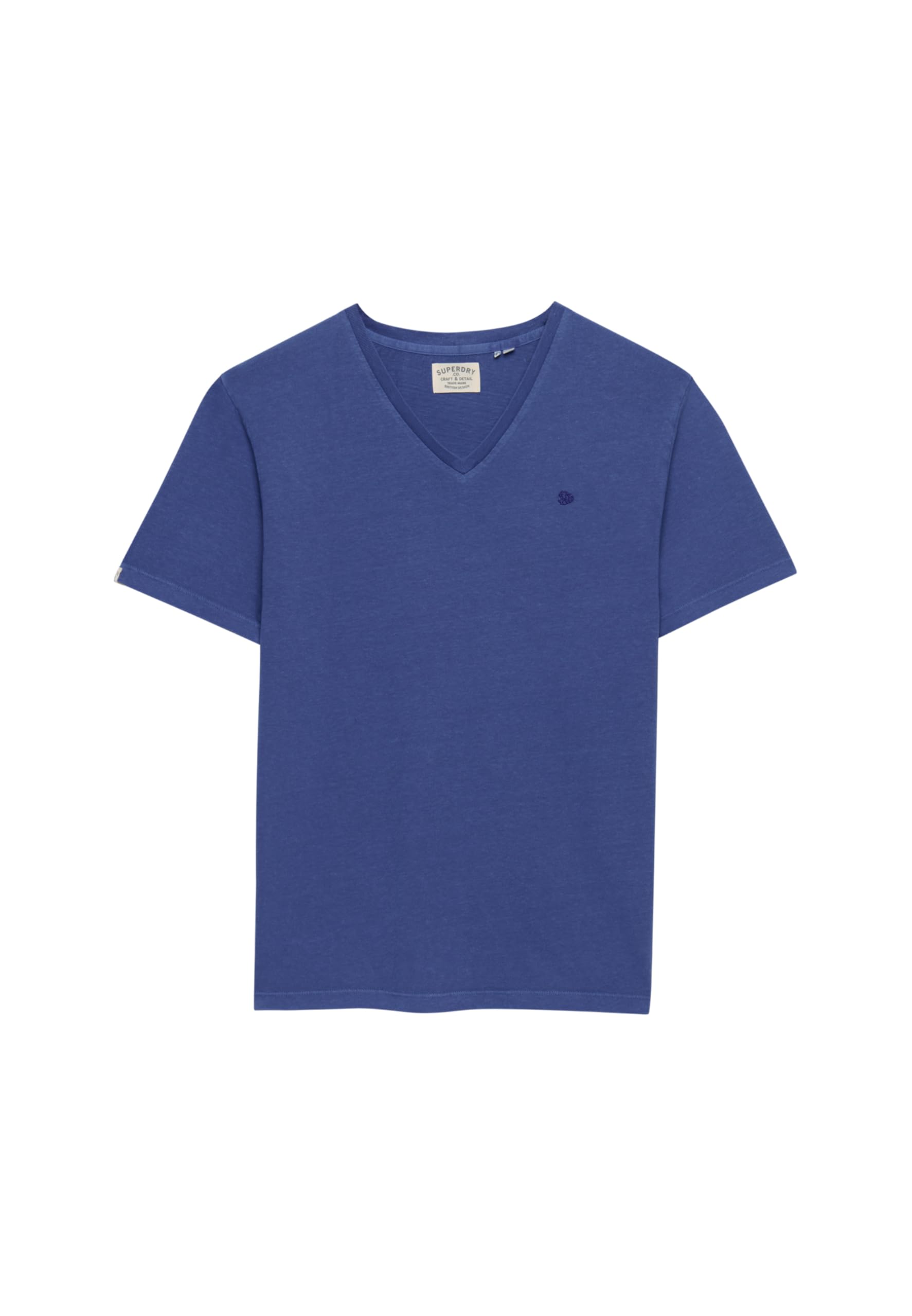 Superdry Bleu V-Neck T-Shirt Classic