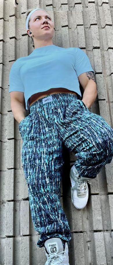 Mens/Women Baggy Workout Gym Sweat Pants Active Wear with Our New South Beach Design4