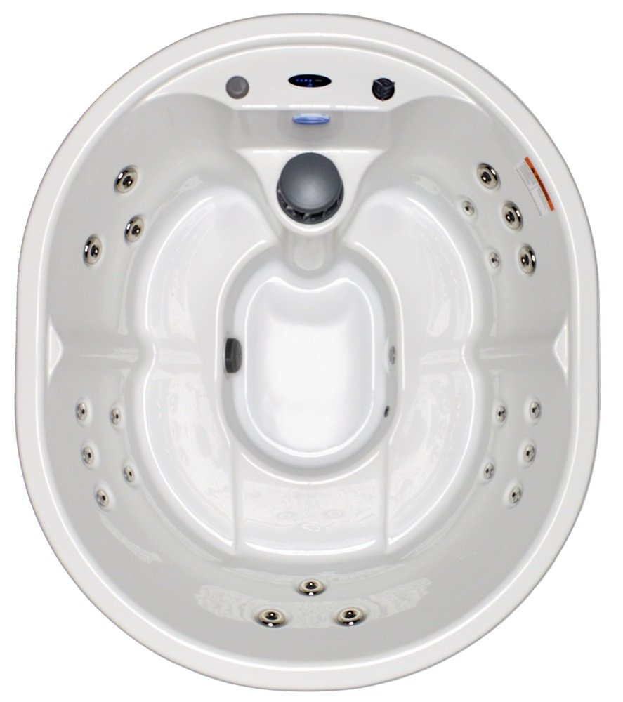 Hudson Bay Spas 5 Person 21 Jet Spa with Stainless Jets and 110V GFCI Cord Included.