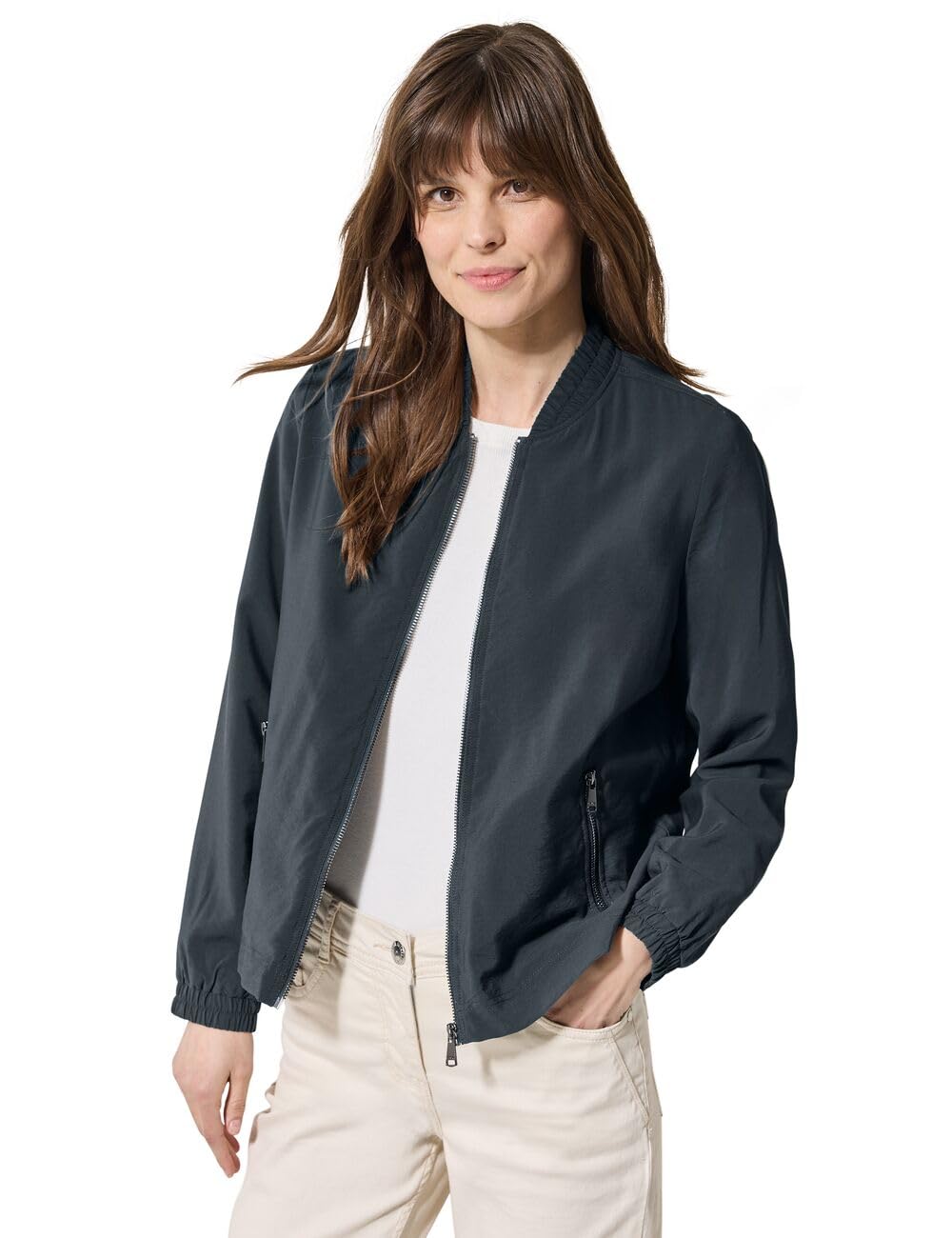 Cecil Damen Blouson mit feiner Struktur