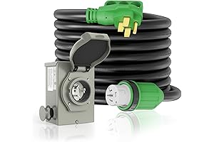 50 Amp Generator Power Inlet Box with Cord: Safeguard Your Electrical Infrastructure