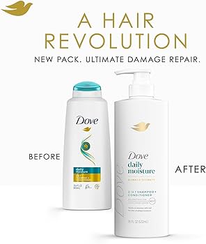 Amazon.com : Dove 2-in-1 Shampoo & Conditioner, Daily Moisture Amazon.com : Dove 2-in-1 Shampoo & Conditioner, Daily Moisture