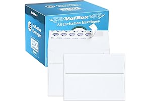 ValBox A6 Envelopes: The Perfect Touch for Your Invitations, Greetings, and Photos