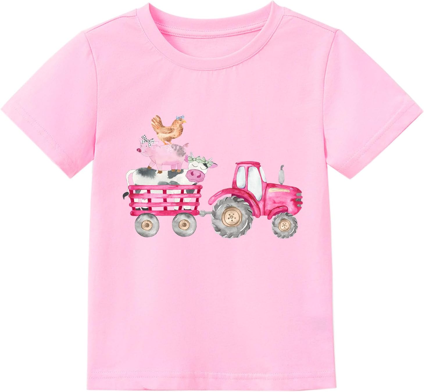 Boys Monster Truck Shirt Funny Truck Graphic Cotton Tee for Kids Ages 2-7