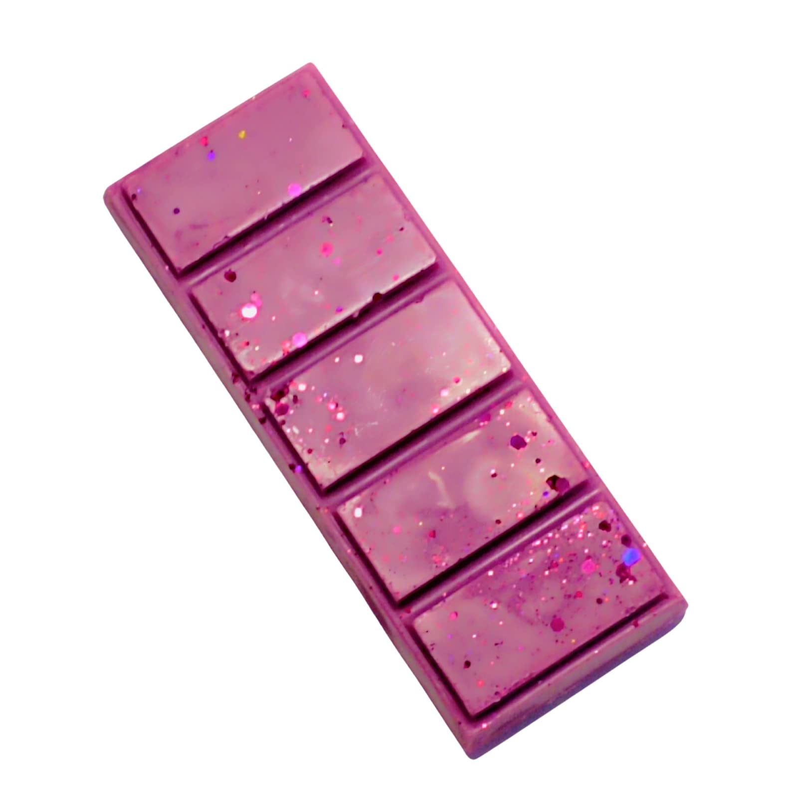 Auronna Wax Melts Bar Raspberry Scented - Natural Handmade Soy Snap Bar - Highly Concentrate - Made in UK - Up to 80 Hours of Fragrance Cast (Raspberry, 1 Pack)