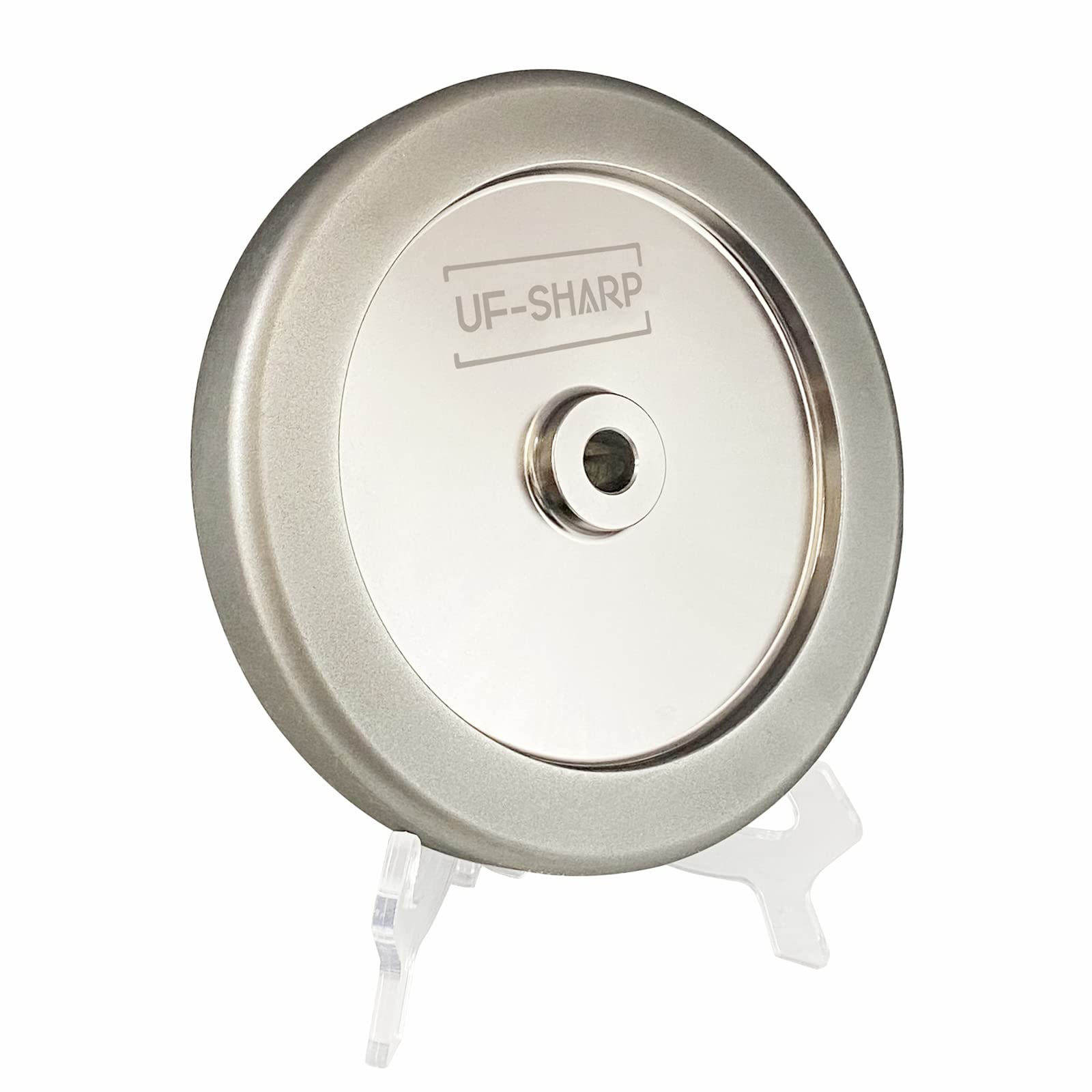 UF-SHARP 6 inch 4 in 1 CBN Grinding Wheel - 320 Grit x 1.25" Wide x 1/2" Bore (320 Grit)