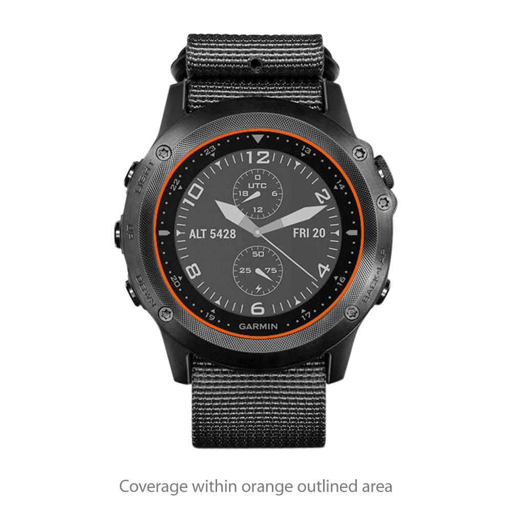 BoxWave Screen Protector Compatible with Garmin Tactix Bravo - ClearTouch Crystal (2-Pack), HD Film Skin - Shields from Scratches for Garmin Tactix Bravo