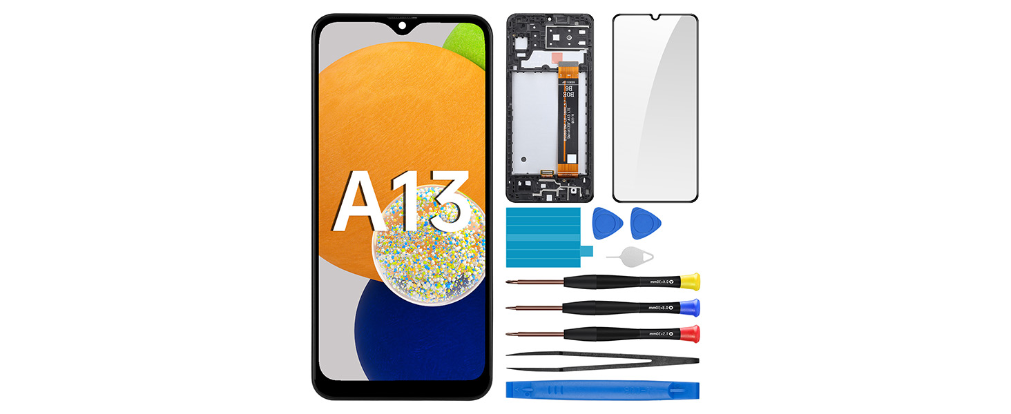 Amazon.com: BESJMYT for Samsung Galaxy A13 Screen Replacement with