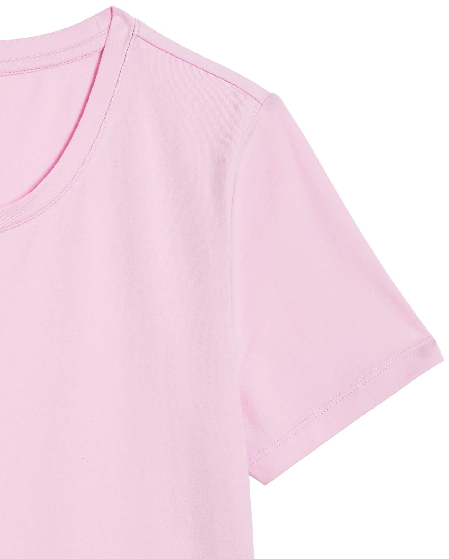 Amazon Essentials Women's Regular-Fit Short-Sleeve T-Shirt (Crewneck and V-Neck Options), Multipacks — view 130