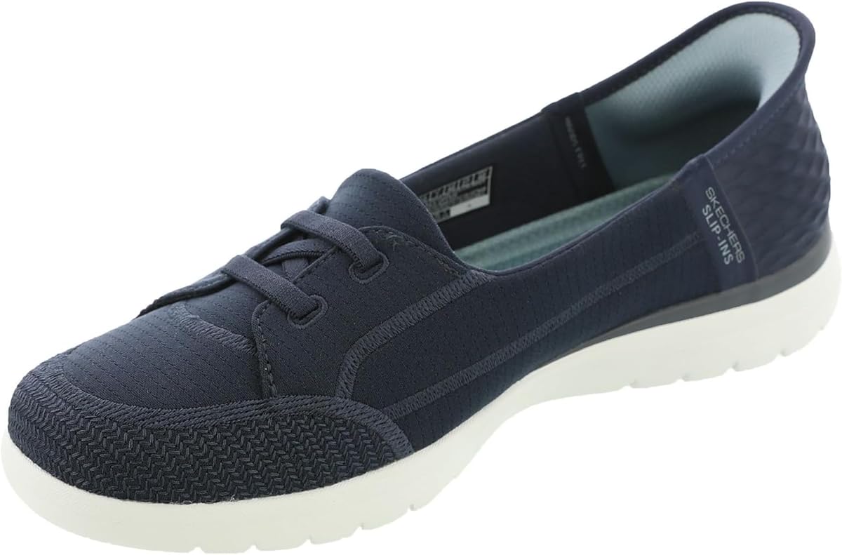 Skechers Women's Slip-ins: On-the-go Flex - Top Notch | Casual, Slip-ins, Ultra Go, Air-Cooled Memory Foam, Machine Washable, Boat Shoe