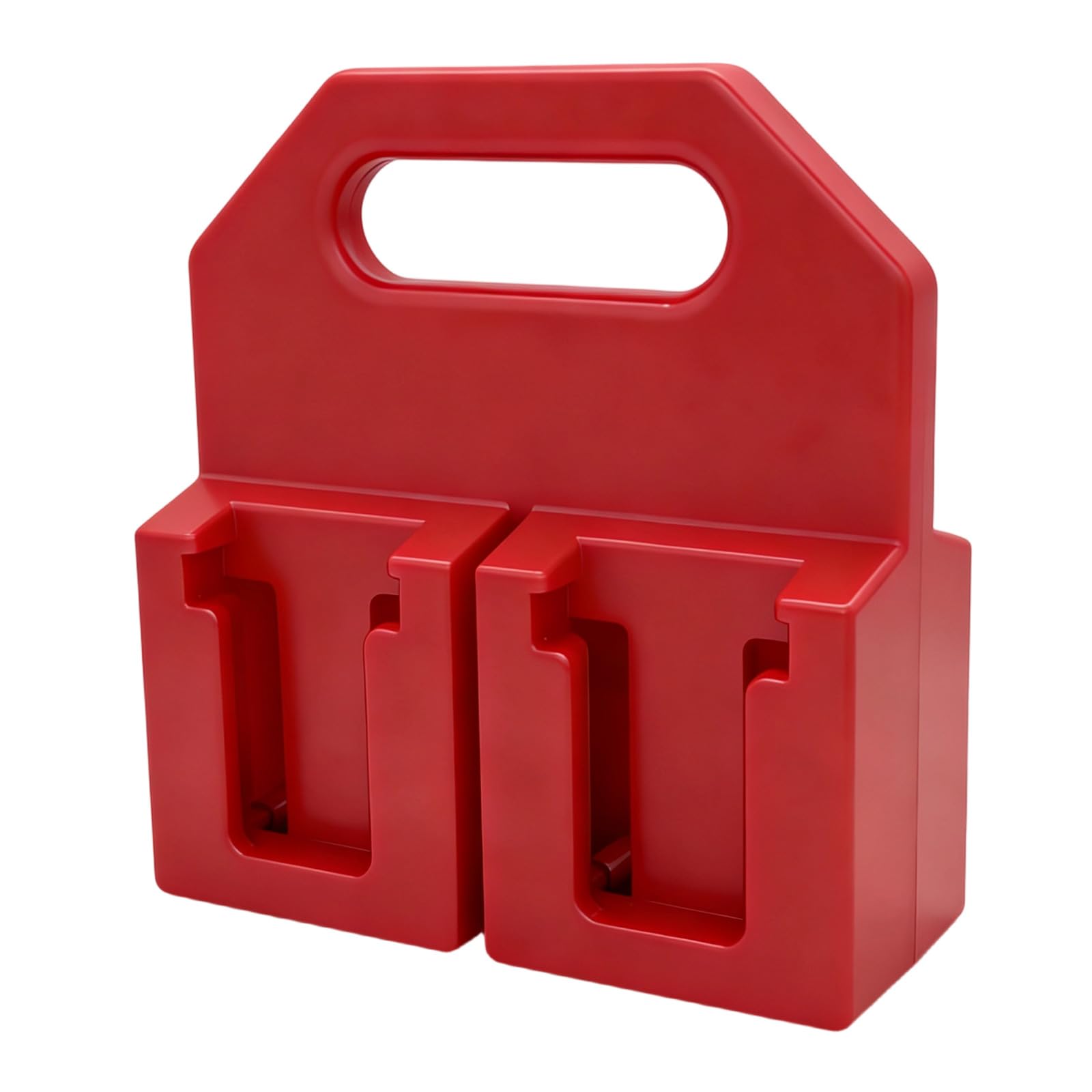 Kalttoy Portable Carrying Case Abs Construction Organizers Ensuring Safe Transport Of 18V Batteries In Workshops Battery Stand