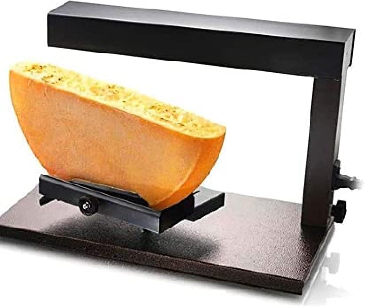 Commercial Cheese Fuser Electric Raclette Cheese Grill Fusion Fast Heating Raclette Grill Traditional Raclette Melting Machine Cheese Warmer,1 Stand