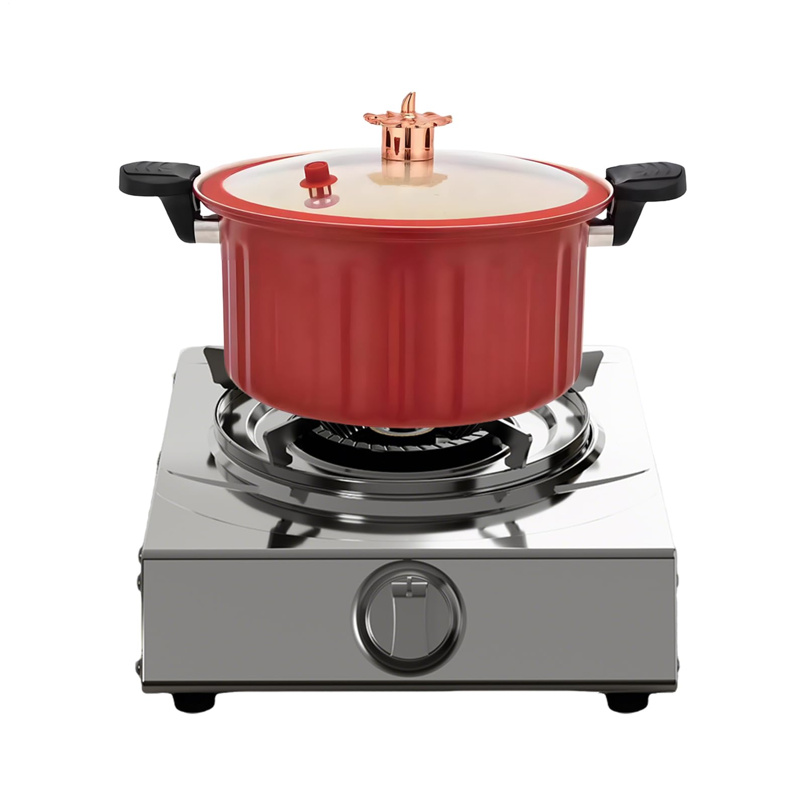 Marmites de cuisine avec couvercles pour repas de famille