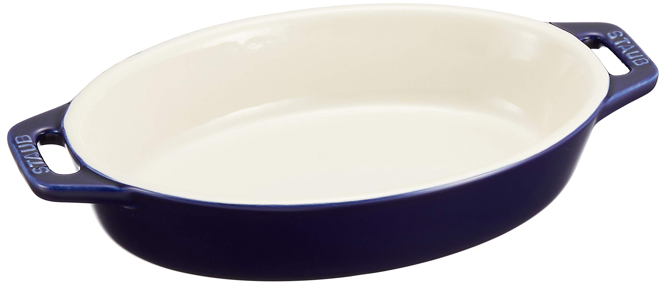 staub ストウブ 「 レクタンギュラー ディッシュ グランブルー 20×16…