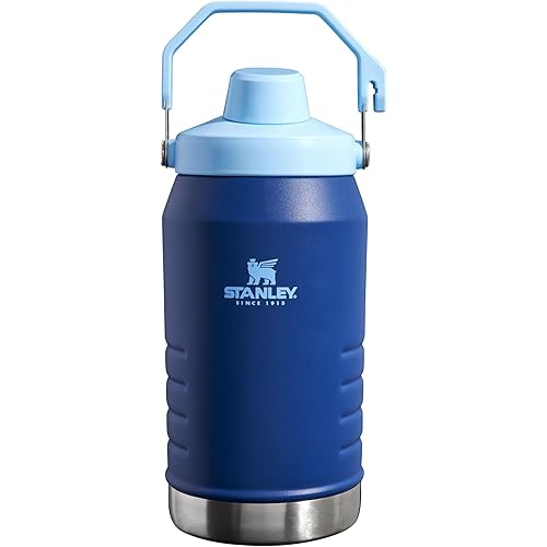 Stanley Iceflow Fast Flow Jug | Recycled Stainless Steel Water Tumbler | Keeps Drink Cold and Iced for Hours | Easy Carry Handle