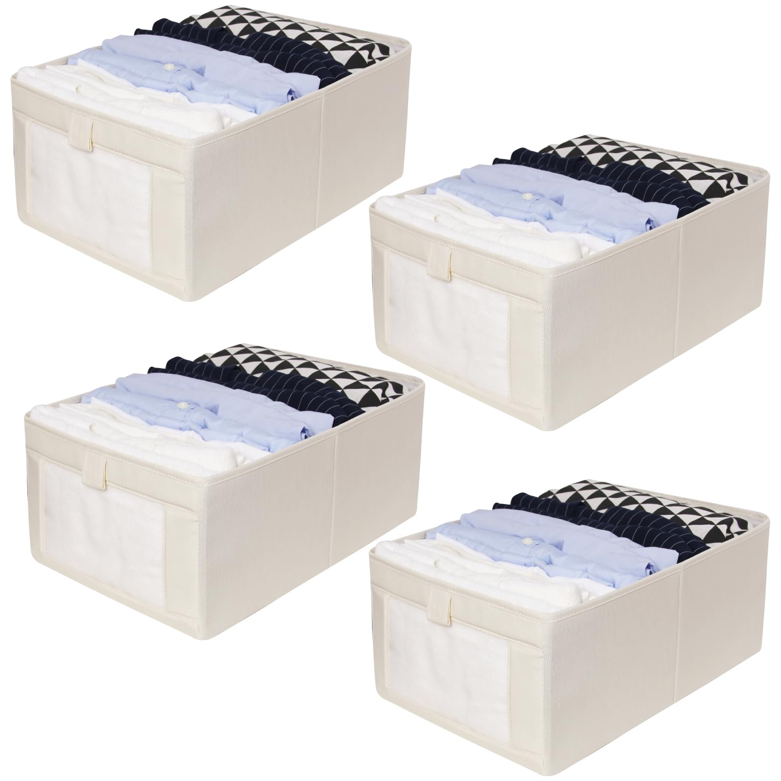 Panier rangement tissu pour ranger les jouets et sous-vetements de la famille