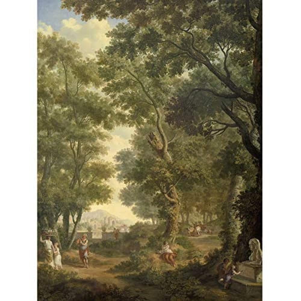 Artery8 Andriessen Arcadian Landscape Art Print Canvas Premium Wall Decor Poster Mural
