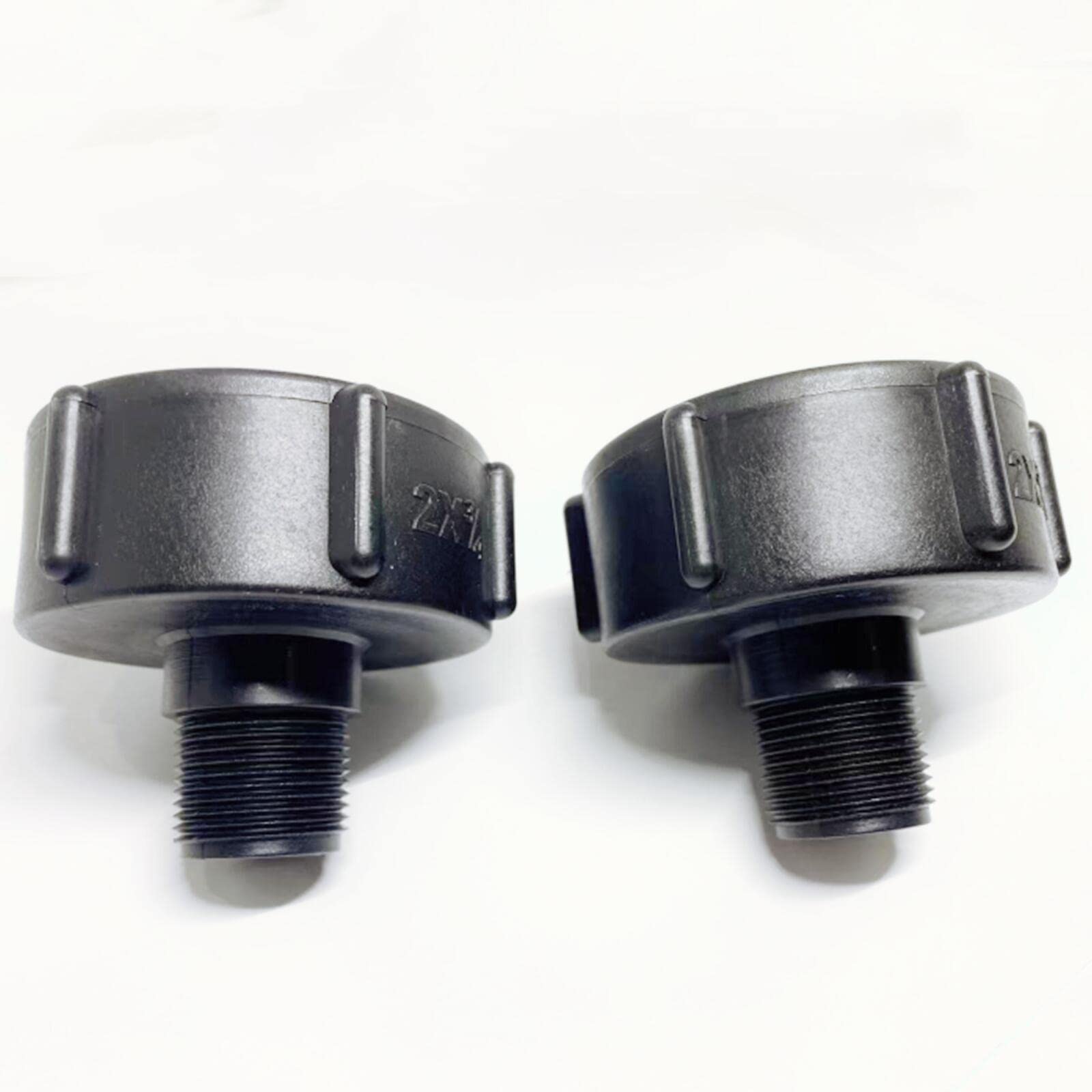 GotoShop275 330 IBC Tote Tank Drain Adapter 2" Coarse Thread x Garden Hose Food Grade IBC Valve Garden Hose Adapter (2)