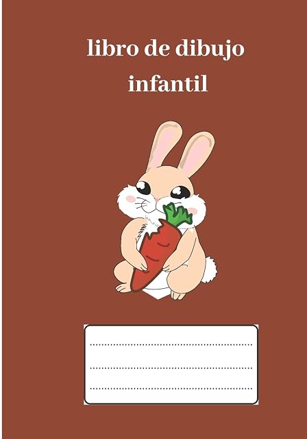 Portada de Libro de Dibujo Infantil