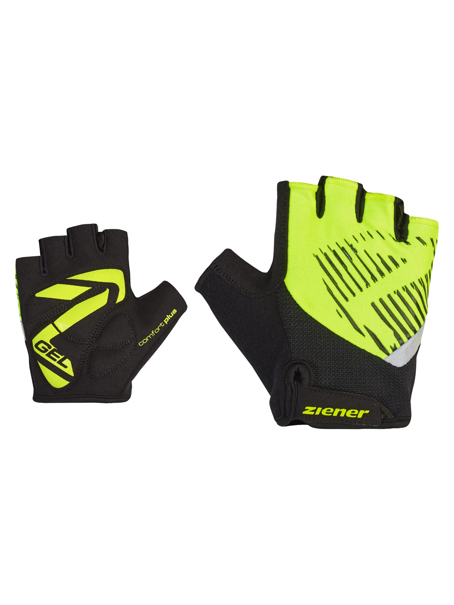 Ziener Cull Gloves Poison Yellow L