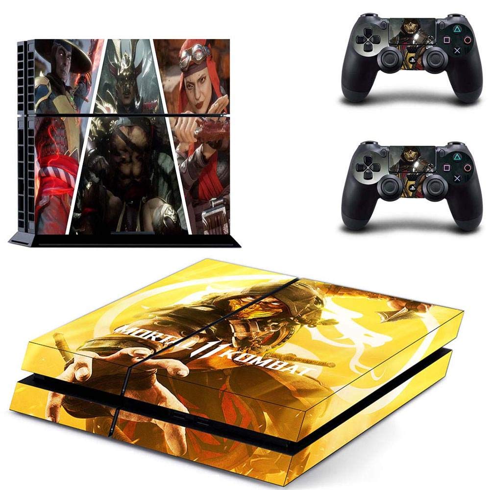 Playstation Skin Set Mortal Kombat 11 Hd Printing Vinyl