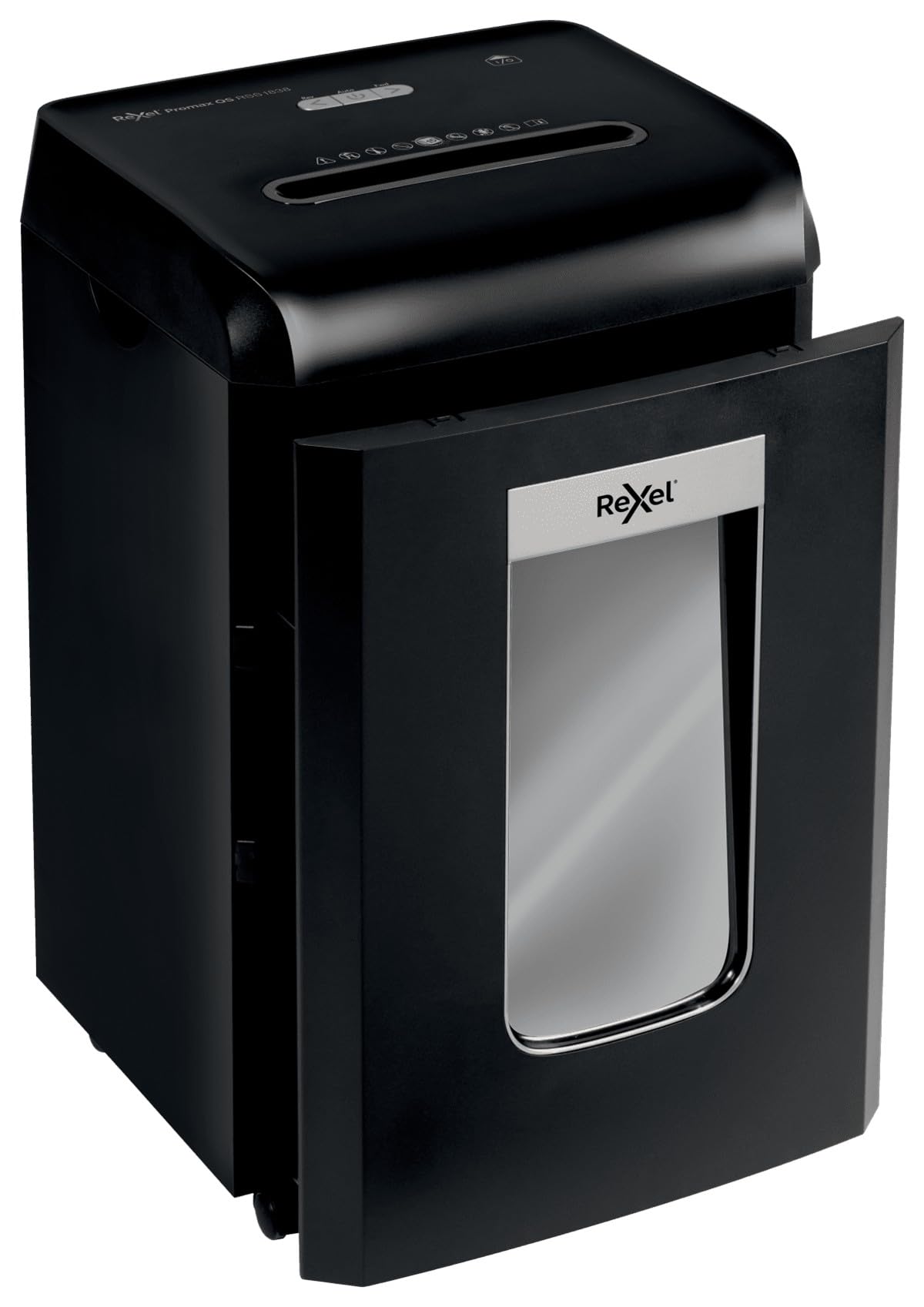 Rexel ProMax QS RSS1838, Distruggidocumenti Manuale , 18 Fogli, Taglio a Strisce, Sicurezza P-2, Capacità 38 litri, 2104588EU