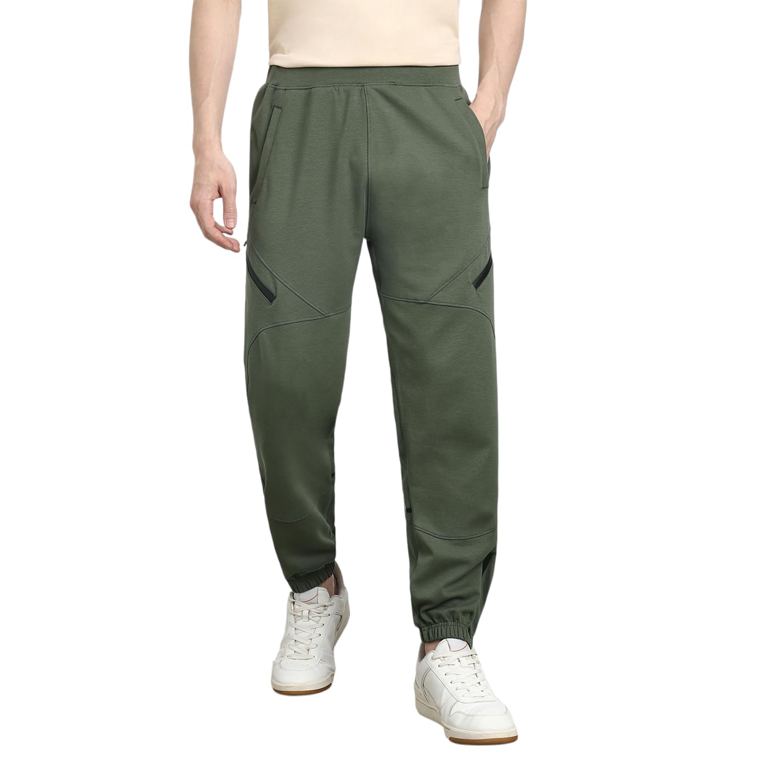 NOBEROMen's Oversized Travel Joggers | Loose Fit | Baggy Relaxed Fit Joggers for Travel