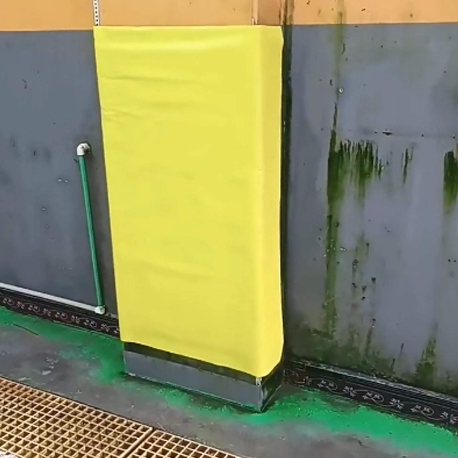 Protector de pared de cuero autoadhesivo EasyCut para columnas de garaje, sala de juegos y postes de estacionamiento en casa, amortiguación, resistente a los impactos