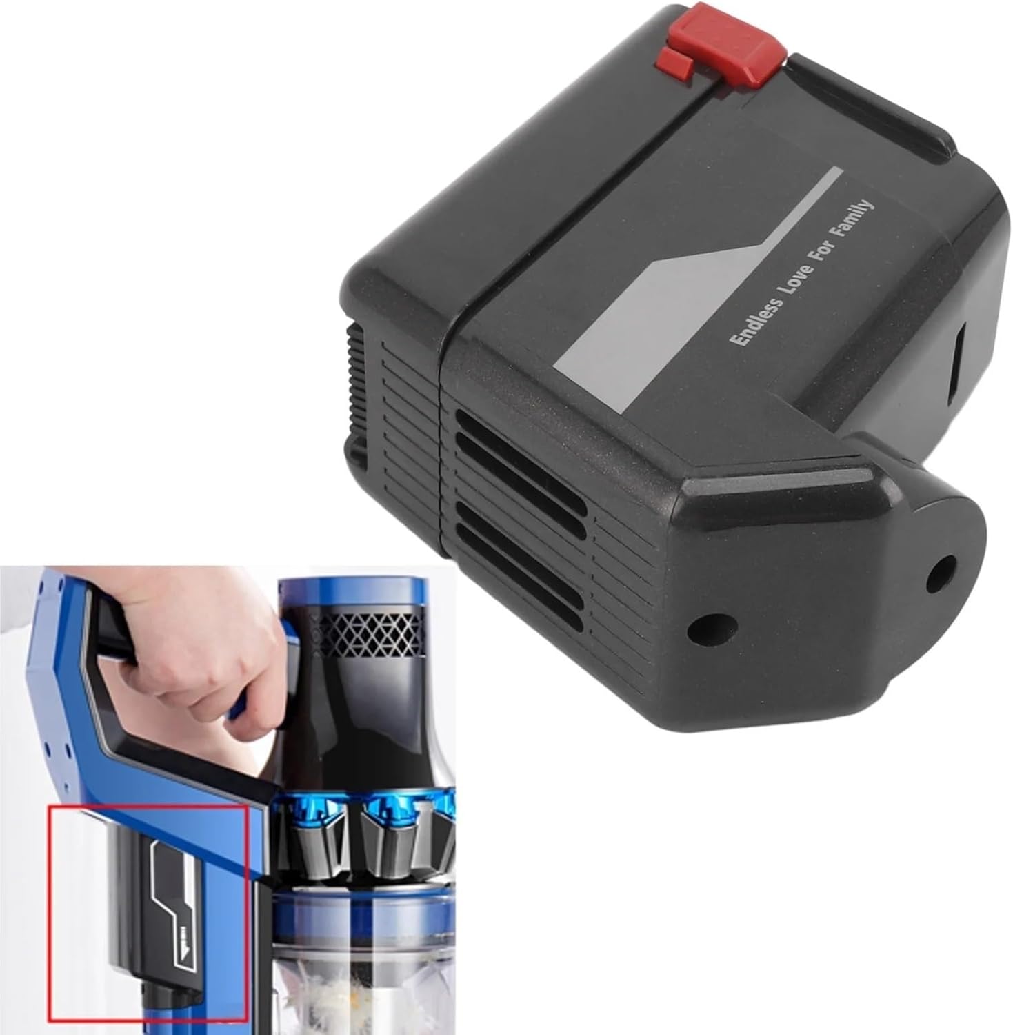 Handheld Cordless Vacuum Cleaner Large Capacity Battery, Compatible For Proscenic P11. Vacuum Li-on Battery, Rechargeable & Detachable Battey