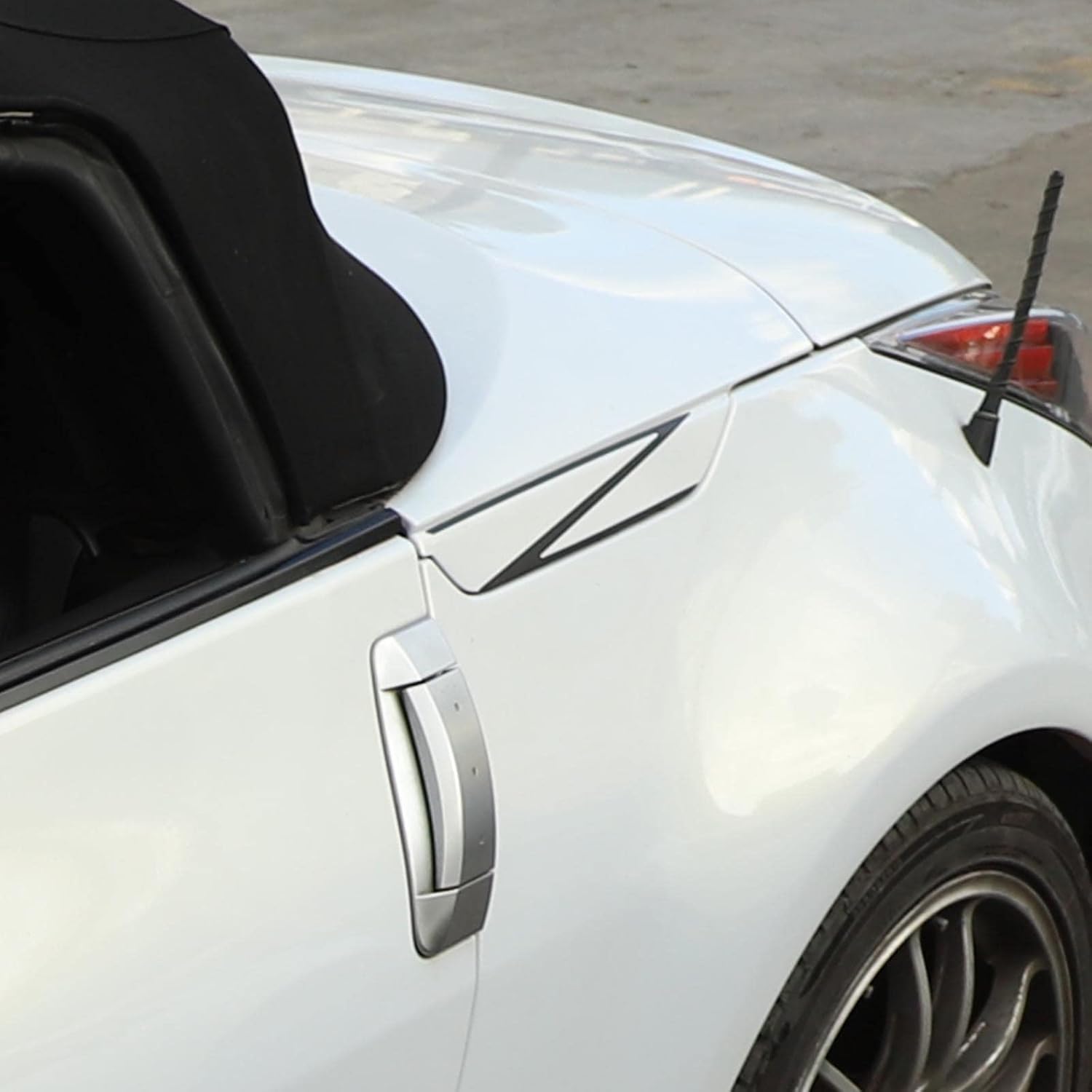 Rear Window Plate American Flag Decals,for Nissan 350Z 2003 2004 2005 2006 Front Engine Sticker,American Flag Sticker,Car Body Sticker,Rear Fender Sticker,Front Fender Sticker (Rear Fender Sticker,B)