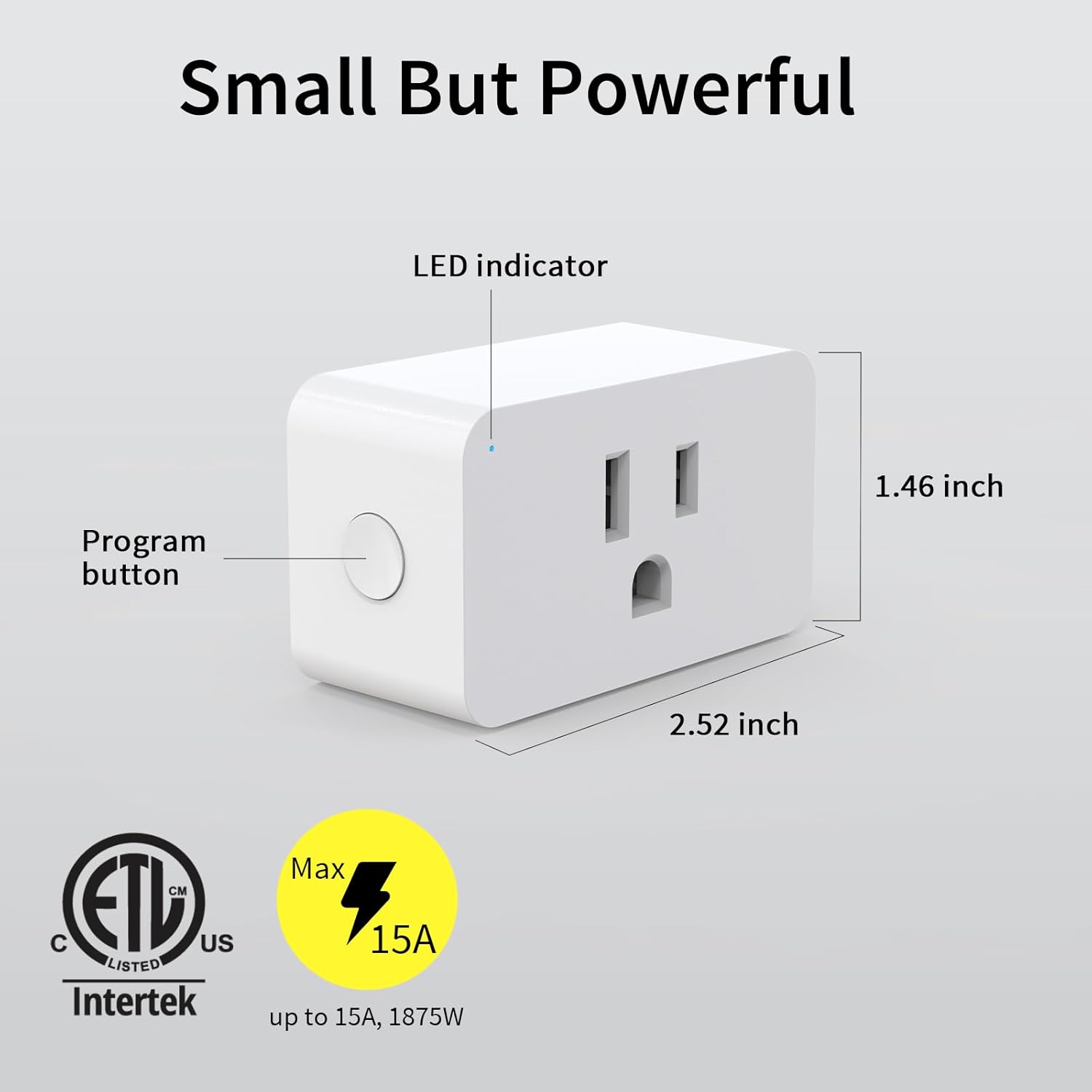 Minoston 800 Zwave Plug Smart Outlet Switch LR, Z-Wave hub Required, Bult in Zwave Repeater, Compatible with SmartThings, Hubitat, Wink, Compatible with Alexa Google Assistant, White, 2 Pack (MP31Z) - Image 8