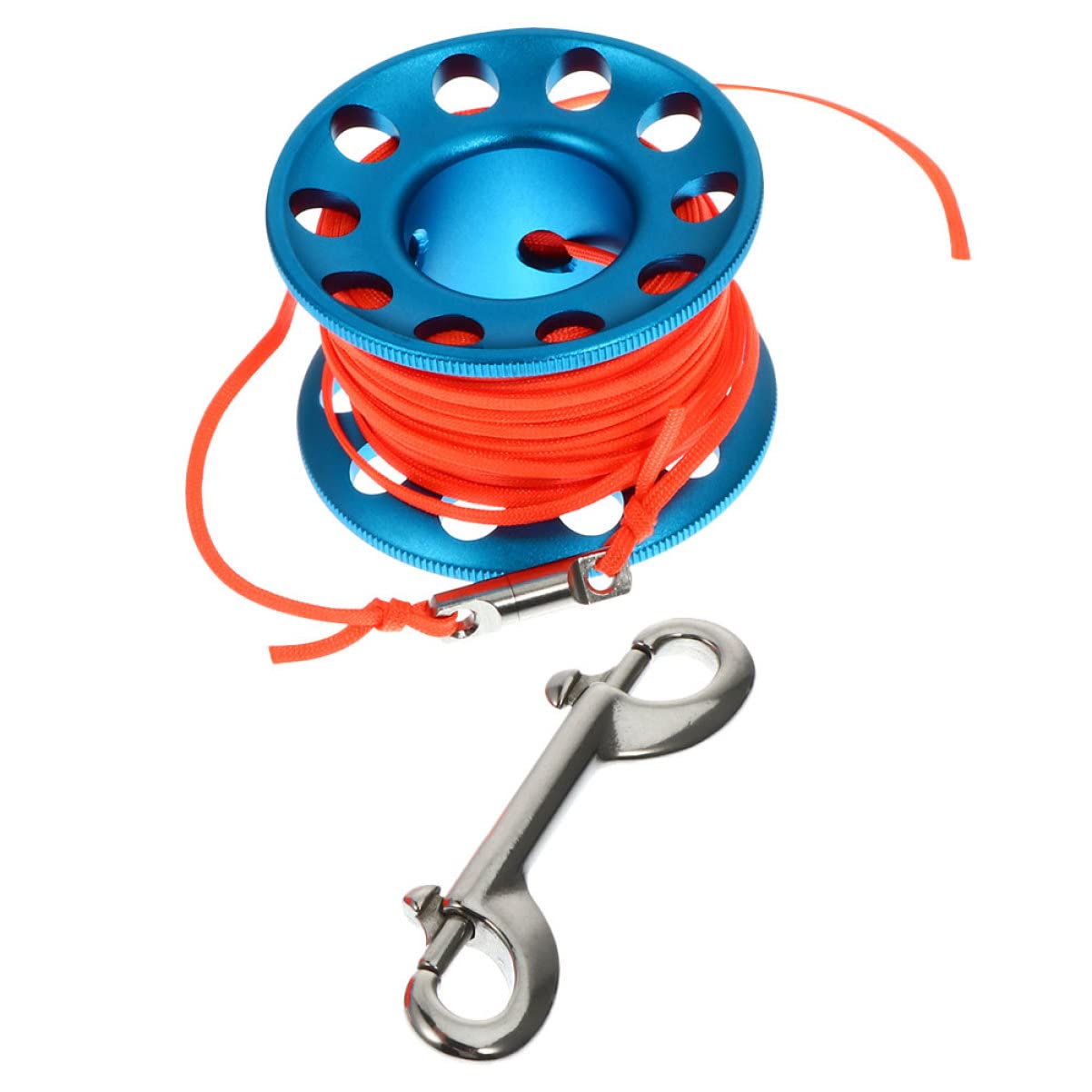 Abaodam 1Set Professional Scuba Diving Reel Spool with Durable Underwater Tool for Easy Operation and Quick Use for Cave Diving and Wreck Exploration