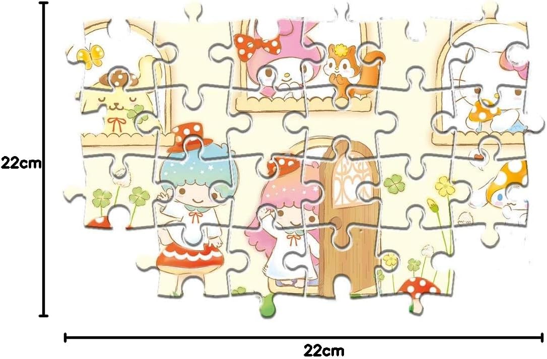 Clementoni - 25246 - Supercolor Puzzle - Hello Kitty - 3 x 48 Pieces - Made in Italy - Jigsaw Puzzle Children Age 4+