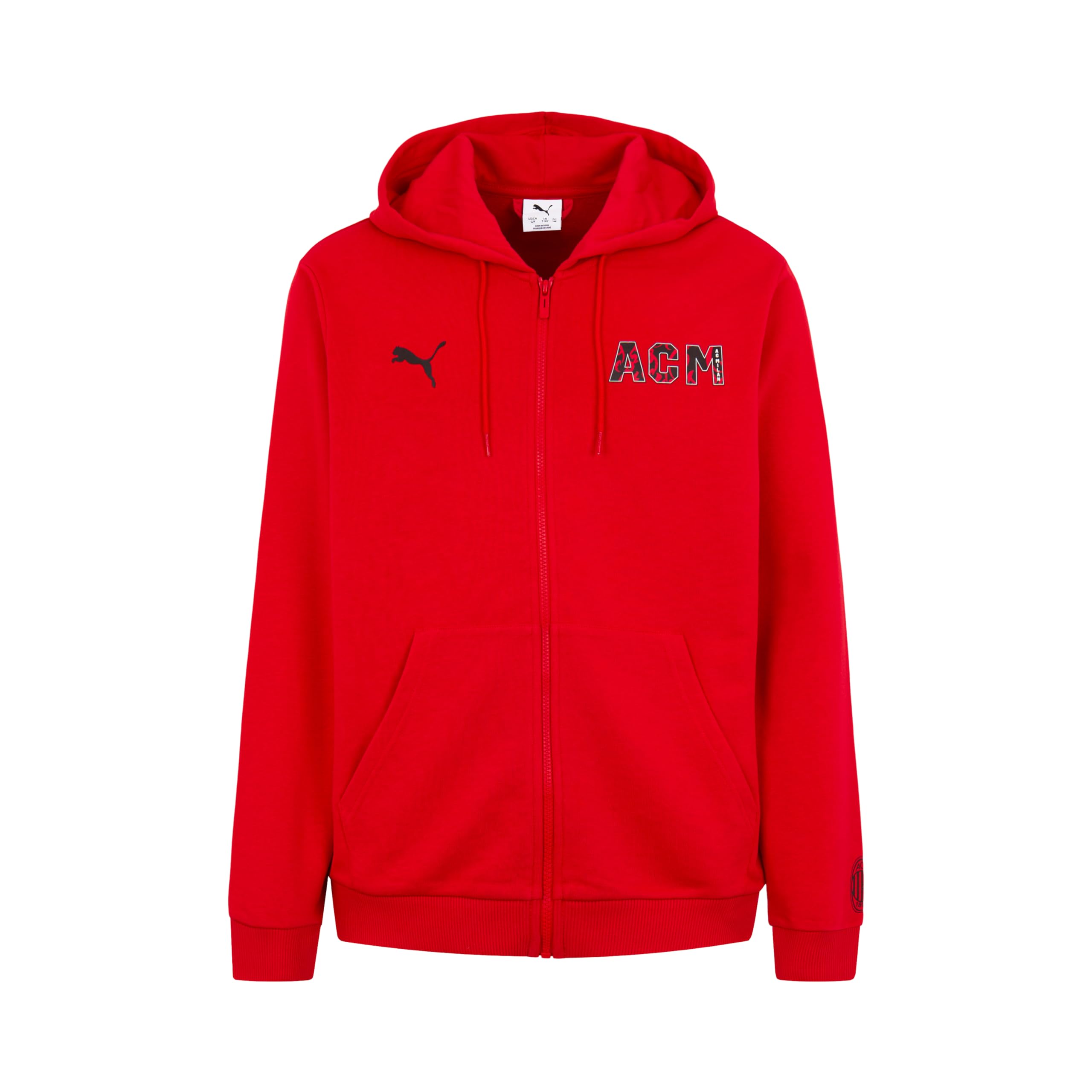 PUMA Uomo AC Milan FtblCulture Hooded Sweat Jacket 26/27