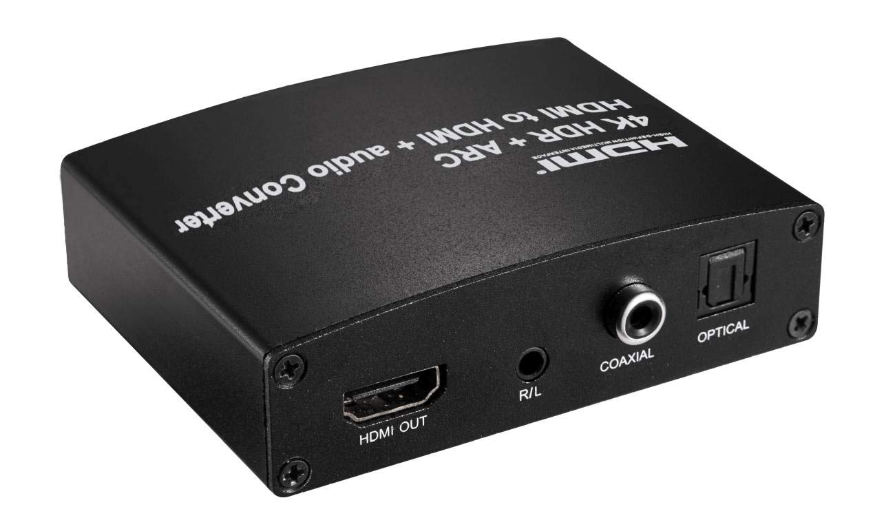 PremiumCord Wzmacniacz/Przedłużacz Sygnału HDMI 2.0A 4Kx2K @ 60Hz Ekstraktor Dźwięku Obsługuje HDMI 4K