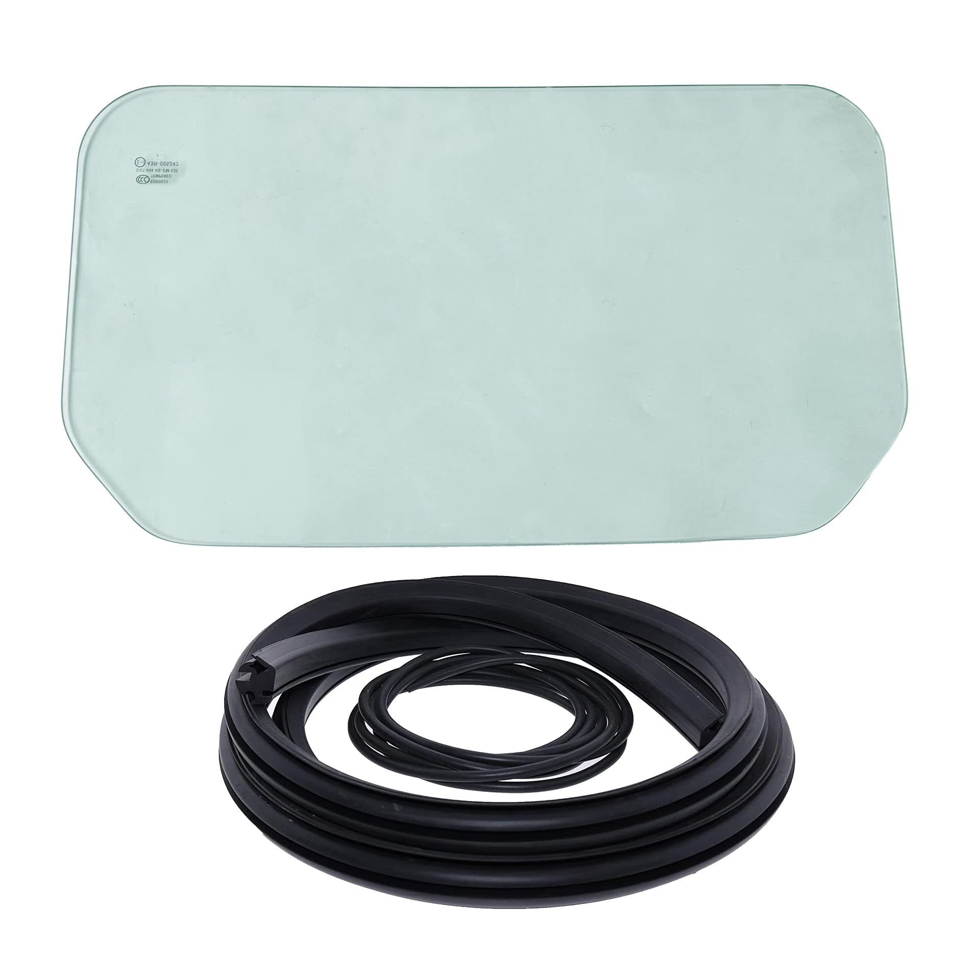 JZGRDN Back Window Glass Kit Seal & Cord 6717874 Compatible with Bobcat 751 753 763 773 863 864 873 963 T110 T140 T180 T190 T200 T200 T250 T300 T320 S220 S250 S300 S330 A220 A300